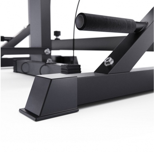 Прямая скамья со стойками под штангу DFC AKYEN