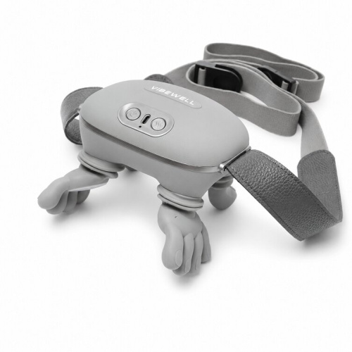Массажер для тела ручной VibeWell P-054 GRAY