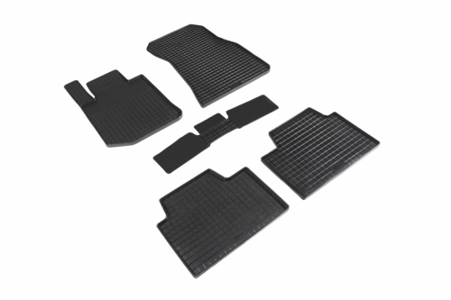Резиновые коврики салона Сетка для BMW 3 Ser G20 4wd 2018- Черные