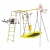 Дачный комплекс Fitness лодка качели Romana 103.20.05 серый жёлтый