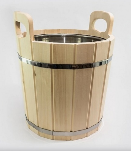 Запарник 16 л липа с нержавеющей вкладкой