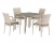 Комплект мебели T257C Y376C-W85 Latte (4+1)