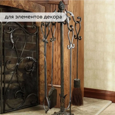 Краска Elcon Patina термостойкая до 700C 200г серебристый