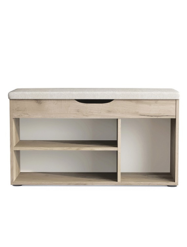 Банкетка Норд СН-122.08 дуб крафт серый 