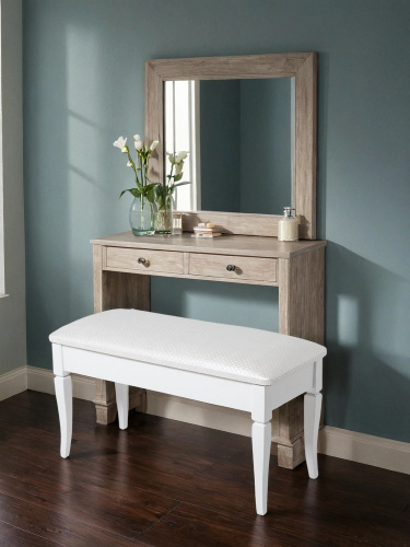 Банкетка Вивальди М экокожа белый 