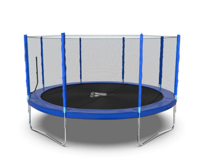 Батут DFC Trampoline Fitness с сеткой 14FT-TR-B