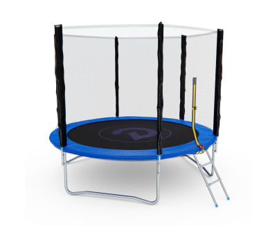 Батут с сеткой DFC PELPO 8ft с лестницей BLUE