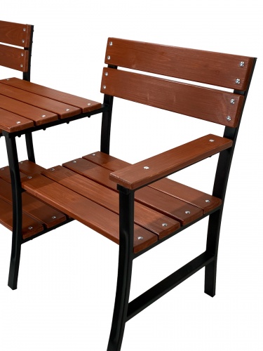 Скамейка садовая МФ-7 Дуэт окрашенный