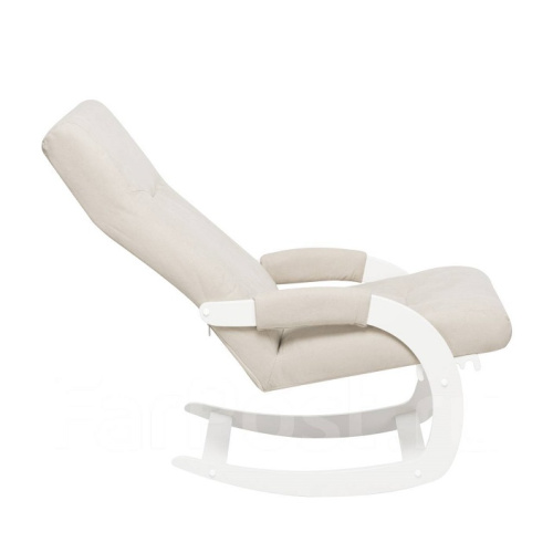 Кресло-качалка Leset Блисс белый Antonio Ivory