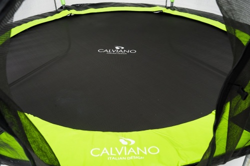 Батут с защитной сеткой Calviano 252 см 8ft OUTSIDE master green