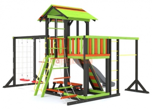 Детская спортивная площадка для дачи Савушка 15 Color-6