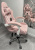 Вибромассажное кресло Calviano ASTI ULTIMATO pink fabric Вибромассажное кресло Calviano ASTI ULTIMATO pink fabric