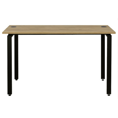 Стол письменный Сиэтл ДТ-5 160х70 дуб золотой металл черный 