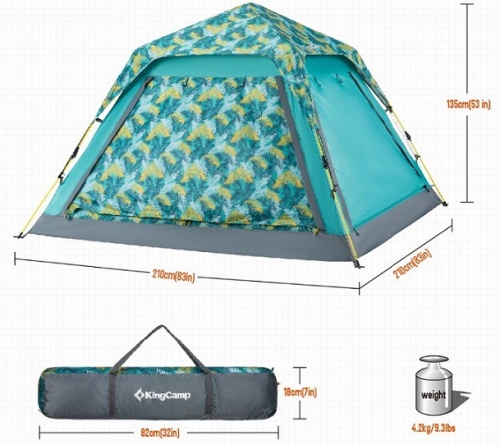 Шатер кемпинговый KingCamp Positano 3099 blue