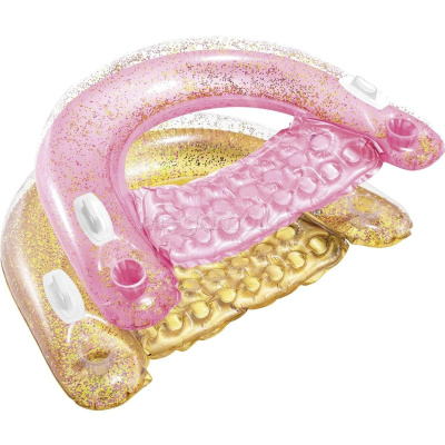 Надувное кресло с ручками Intex Блеск 119x97x28 см 56831EU