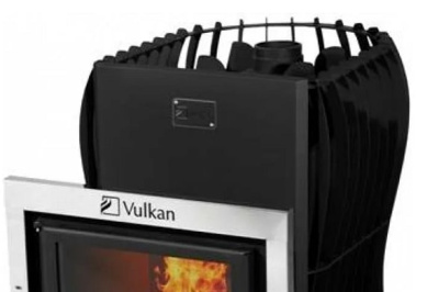 Дровяная печь Вулкан Этна 20 Премиум Панорама