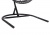 Подвесное кресло Скай 03 черный подушка бежевый 