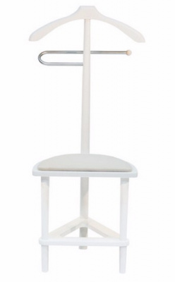 Вешалка со стулом LESET АТЛАНТА белый 