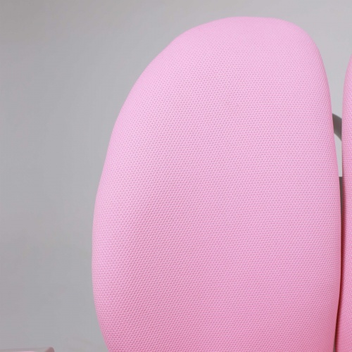 Кресло поворотное ZOOM ткань розовый 