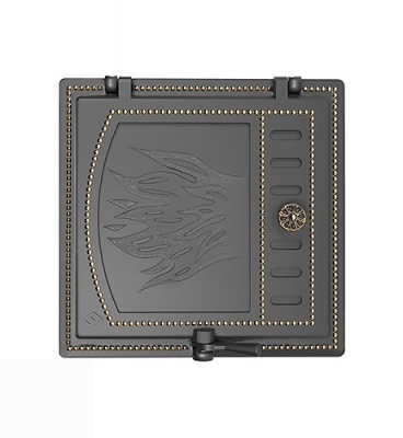 Дверка ВЕЗУВИЙ каминная 281 (Бронза)