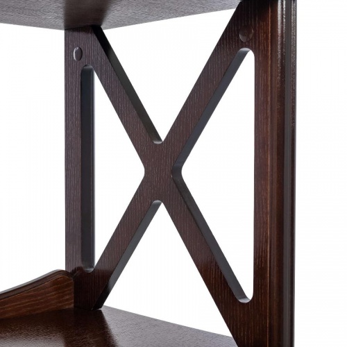 Этажерка-стеллаж Leset Джульетта-3 орех 