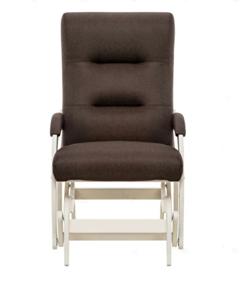 Кресло-маятник Leset Дэми слоновая кость Малмо 28