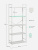 Стеллаж Leset Стилвуд 25 широкий 5 полок белый Стеллаж Leset Стилвуд 25 широкий 5 полок белый