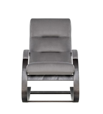 Кресло-качалка Leset Милано венге текстура Velur V32