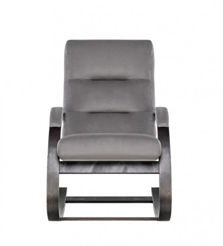 Кресло-качалка Leset Милано венге текстура Velur V32