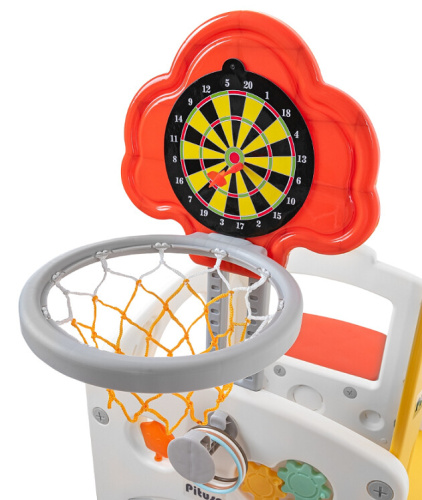 Горка-комплекс Pituso Fun Space FE-HT-TQK01 зеленый желтый