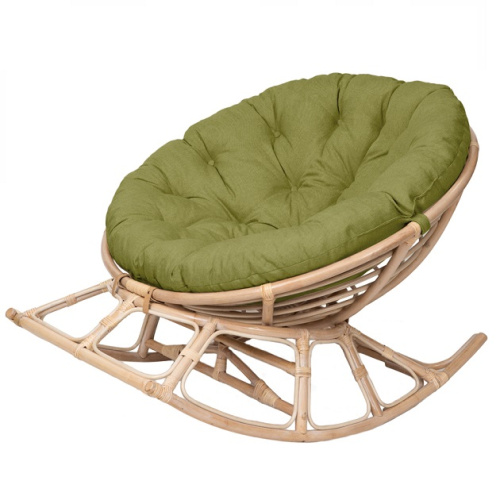 Кресло-качалка PAPASAN МР 23/01D подушка фисташка 