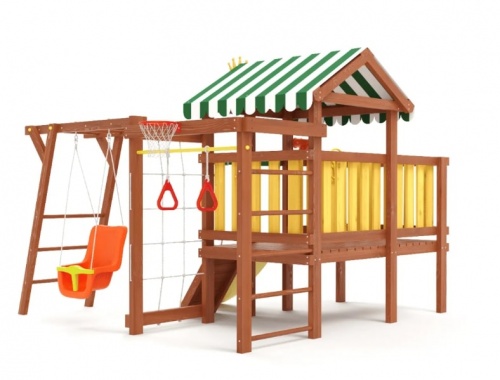 Детская спортивная площадка для дачи Савушка Baby 2 Play