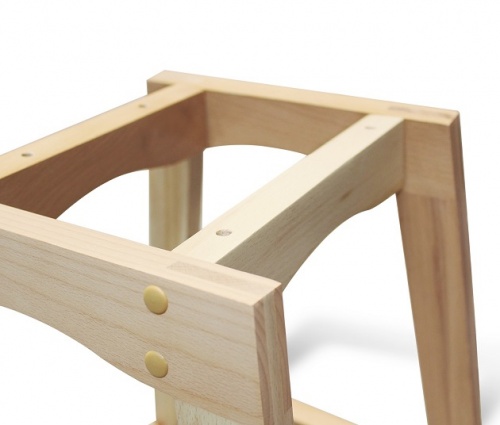 Стул барный Sheffilton SHT-ST35/S65 тихий океан прозрачный лак 