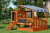 Игровой комплекс для дачи Песочный дворик Савушка-3