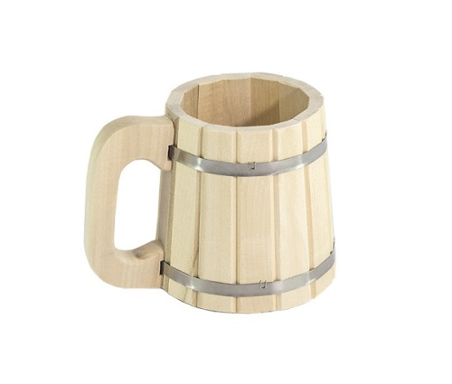 Кружка бондарная 1,0л М-71 