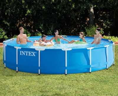 Каркасный бассейн Intex Metal Frame 28242NP