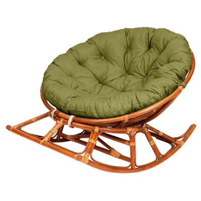 Кресло-качалка PAPASAN МР 23/01D подушка фисташка 