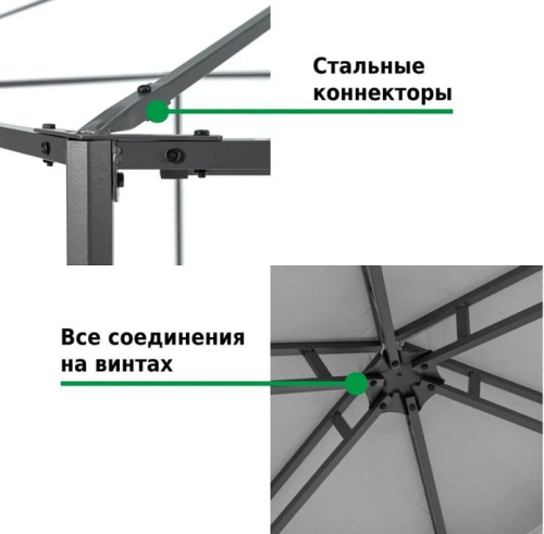 Тент садовый Green Glade 1081-2 2х2х2м полиэстер