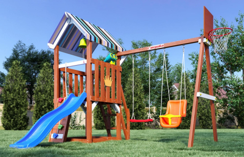 Детская площадка для дачи Савушка TooSun 11 синий