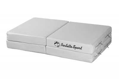 Мат № 11 100 x 100 x 10 складной 4 сложения Perfetto Sport пастель