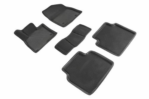 Коврики салона EVA 3D соты для Mazda 6 2012- Черные