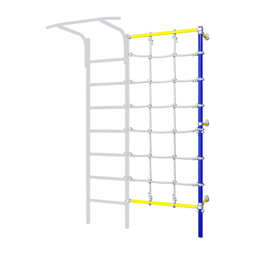 Комплект с канатным лазом пристенный Romana Dop7 6.18.00-45 синяя слива