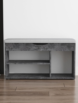 Банкетка Норд СН-122.08 бетон спаркс 