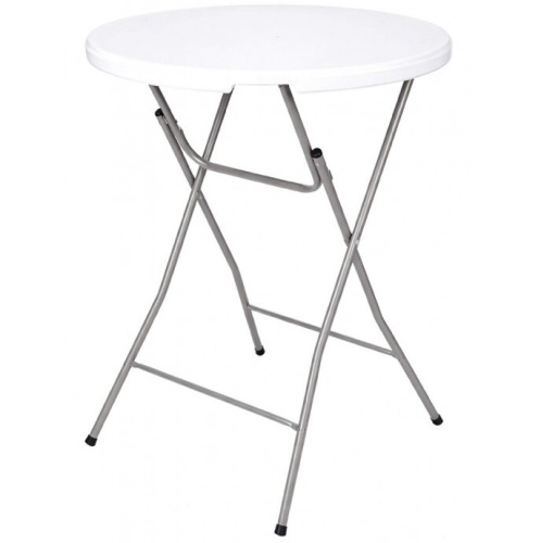 Стол складной круглый Angioletto 80х110 см White