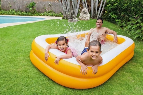 Семейный надувной бассейн Intex Мандарин (57181NP)