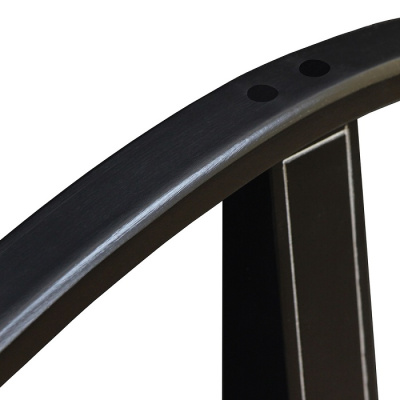 Вешалка костюмная В 70 венге серебро 