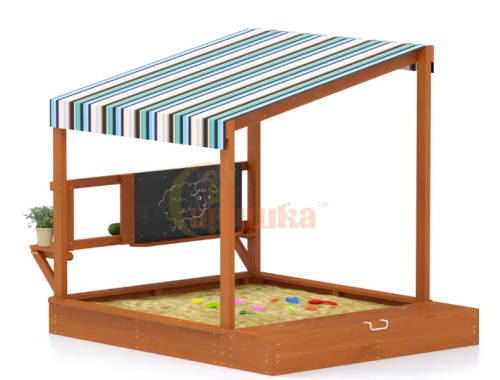 Игровой комплекс для дачи Песочный дворик Савушка-1