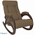 Кресло-качалка модель 4 б/л Мальта 17 орех
