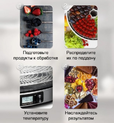 Сушилка для овощей и фруктов Zigmund Shtain ZFD-410