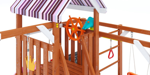 Детская площадка для дачи Савушка TooSun 12 розовый